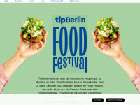 tipfoodfestival.de Webseite Vorschau