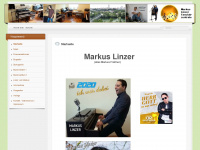 markus-linzer-fanclubzentrale.de Webseite Vorschau