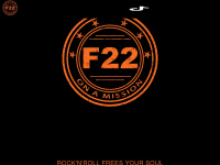 f22-band.de Webseite Vorschau