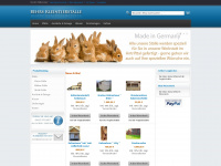 kleintierstall.net Webseite Vorschau