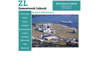 zementwerk-luebeck.de Webseite Vorschau
