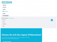 interspa.ch Webseite Vorschau