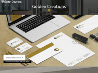 goldencreations.gr Webseite Vorschau