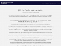 pbt-potsdam.de Webseite Vorschau