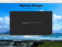 markusrueeger.com Webseite Vorschau