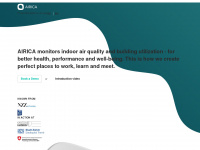 airica.com Webseite Vorschau