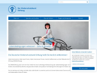 kinderschutzbund-stiftung.de Webseite Vorschau