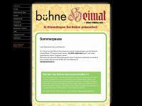 buehne-heimat.ch Webseite Vorschau