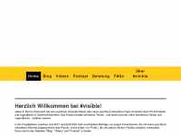 visible.co.at Webseite Vorschau