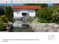 fischerei-weidental.de Webseite Vorschau