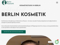 berlinkosmetik.com Webseite Vorschau