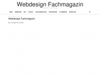 webdesign-fachmagazin.de Webseite Vorschau