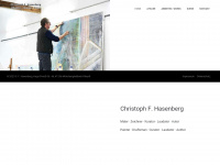 christoph-f-hasenberg.com Webseite Vorschau