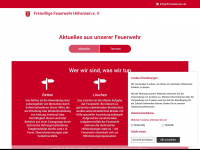 ff-hoehenrain.de Webseite Vorschau