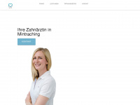 zahnarzt-mintraching.de Webseite Vorschau
