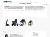 meyra.com Webseite Vorschau