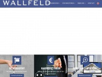 wallfeld.com Webseite Vorschau