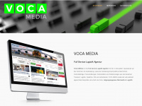 vocamedia.de Webseite Vorschau