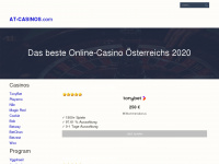 at-casinos.com Webseite Vorschau