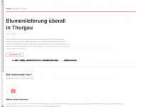 blumenstoll.ch Webseite Vorschau