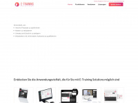 etraining-solutions.com Webseite Vorschau