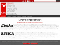 lescha-atika.de Webseite Vorschau