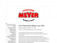 meyer-hille.com Webseite Vorschau