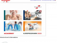 scheu-academy.com Webseite Vorschau