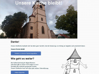 unsere-kirche-bleibt.de Webseite Vorschau