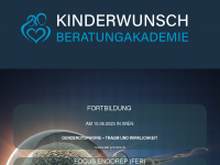 kinderwunschberatungakademie.at Webseite Vorschau