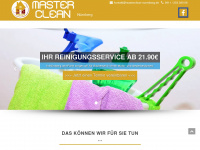 masterclean-nuernberg.de Webseite Vorschau