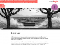 brightlaw.ch Webseite Vorschau