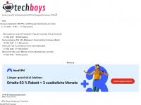 techboys.de Webseite Vorschau