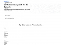 veloshop-vergleich.ch Webseite Vorschau