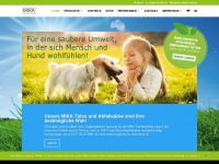 mika-hundetoiletten.de Webseite Vorschau