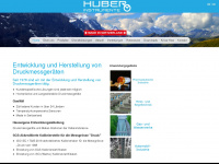 huber-instrumente.com Webseite Vorschau
