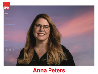 anna-peters-spd.de Webseite Vorschau