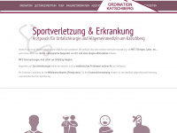 ordination-katschberg.at Webseite Vorschau