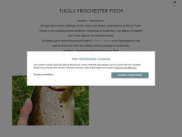 tirol-fisch.at Webseite Vorschau