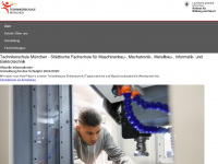 technikerschule-muenchen.de Webseite Vorschau