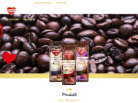 hearts-kaffee.de Webseite Vorschau
