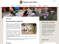capoeiraafroritmo.hu Webseite Vorschau