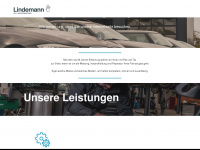 lindemann-kfz.de Webseite Vorschau