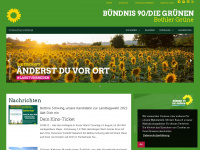 gruene-bothel.de Webseite Vorschau