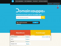 domainkauppa.fi Webseite Vorschau