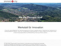 pioneercity.ch Webseite Vorschau