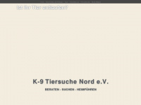 tiersuche-nord.de Webseite Vorschau
