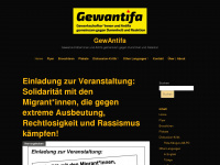 gewantifa.wordpress.com Webseite Vorschau