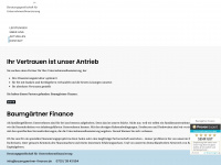 baumgaertner-finance.de Webseite Vorschau