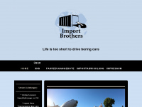 import-brothers.de Webseite Vorschau